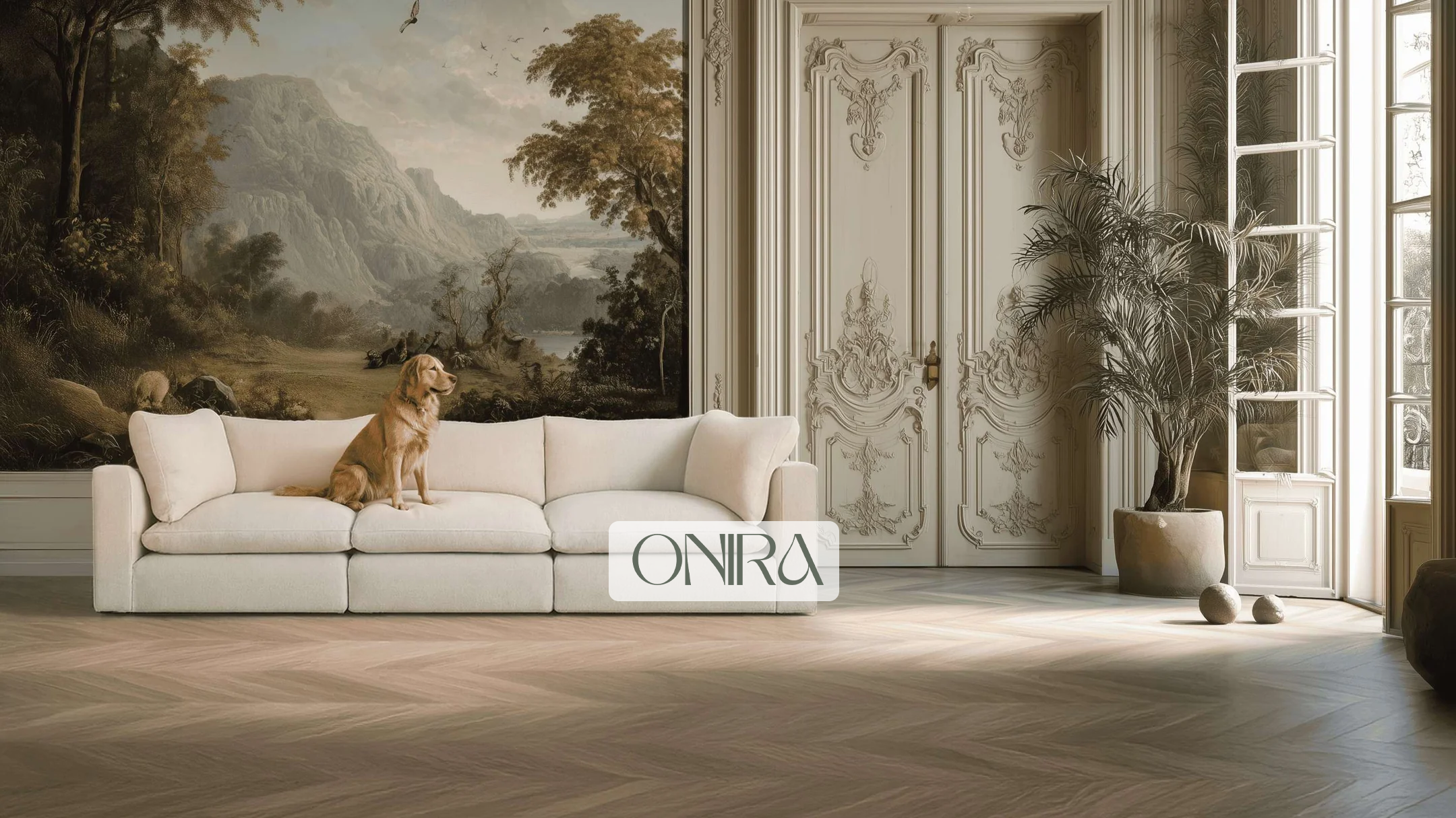 The Big Bonnie Fabric Upholstered Sofa