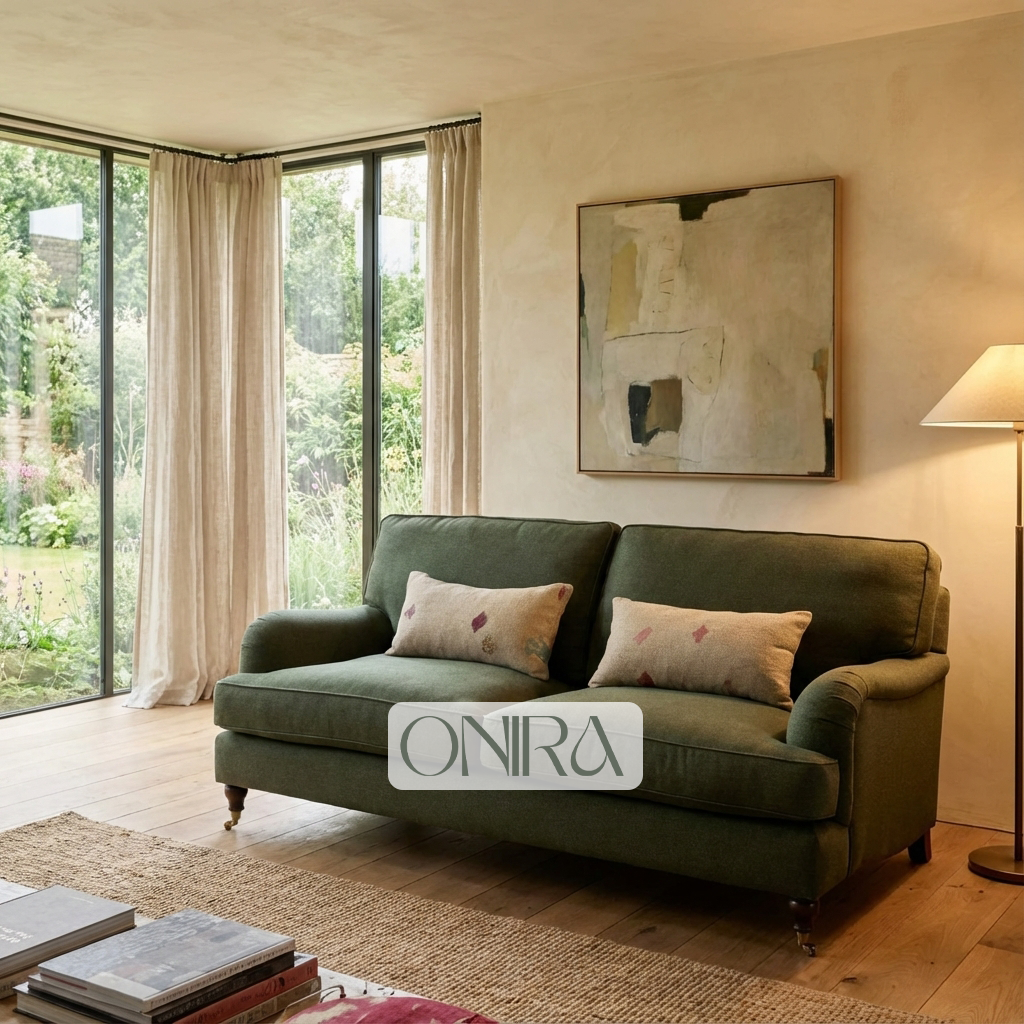 Albion Fabric Upholstered Sofa