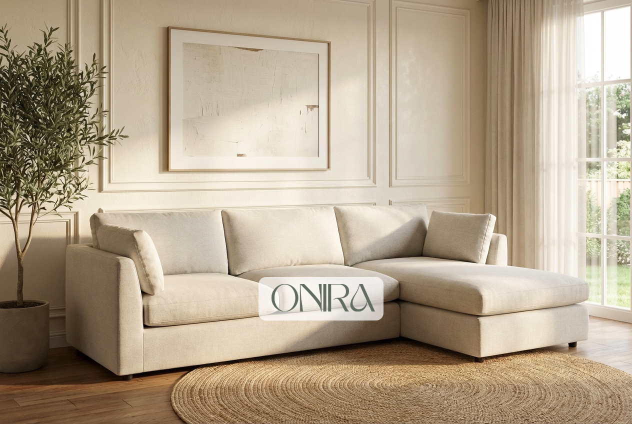 The Big Bonnie Fabric Upholstered Sofa