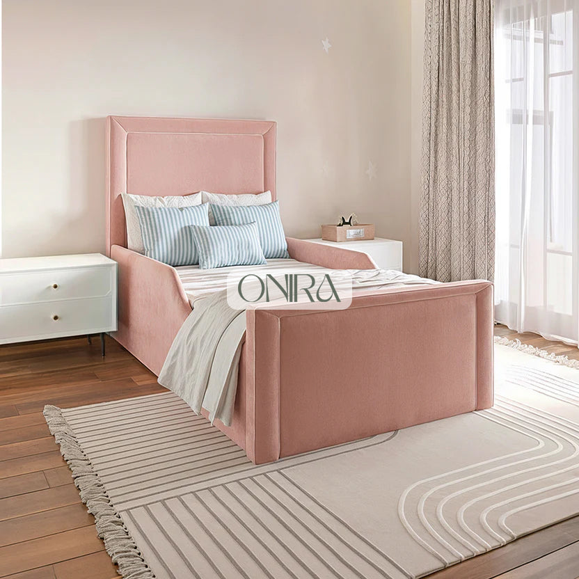 Plain Strip Toddler Bed