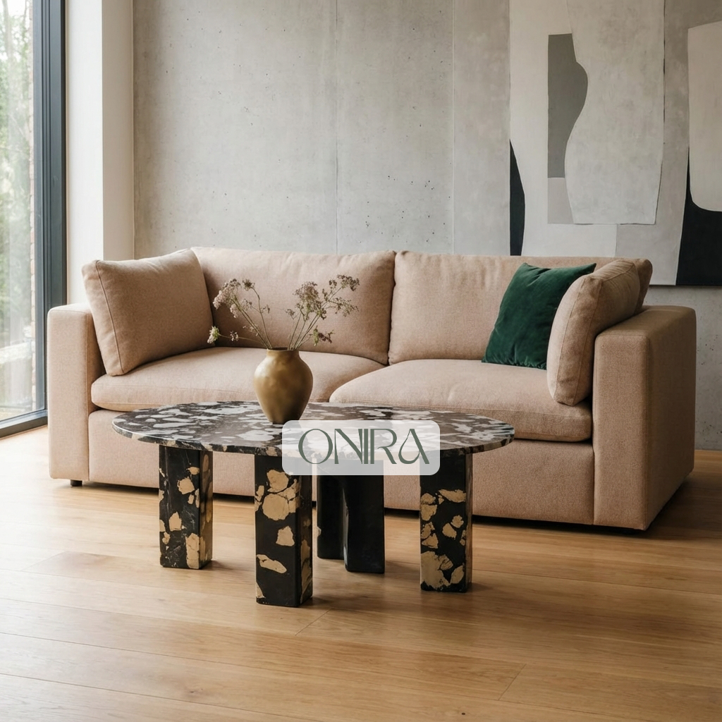 The Big Bonnie Fabric Upholstered Sofa