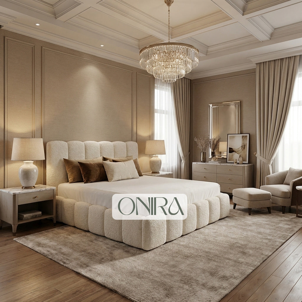 The Teddy Roland Bed Frame Optional Ottoman Storage