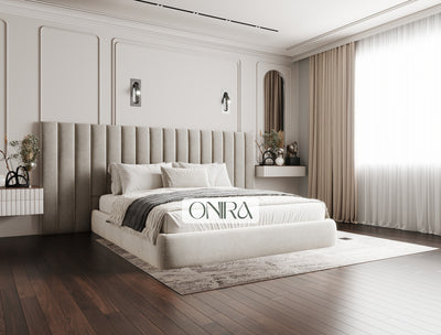 Duke Luxury Hotel Syle Wide 3 Piece Headboard Bed