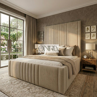 The Haven Luxury High Headboard Bedframe