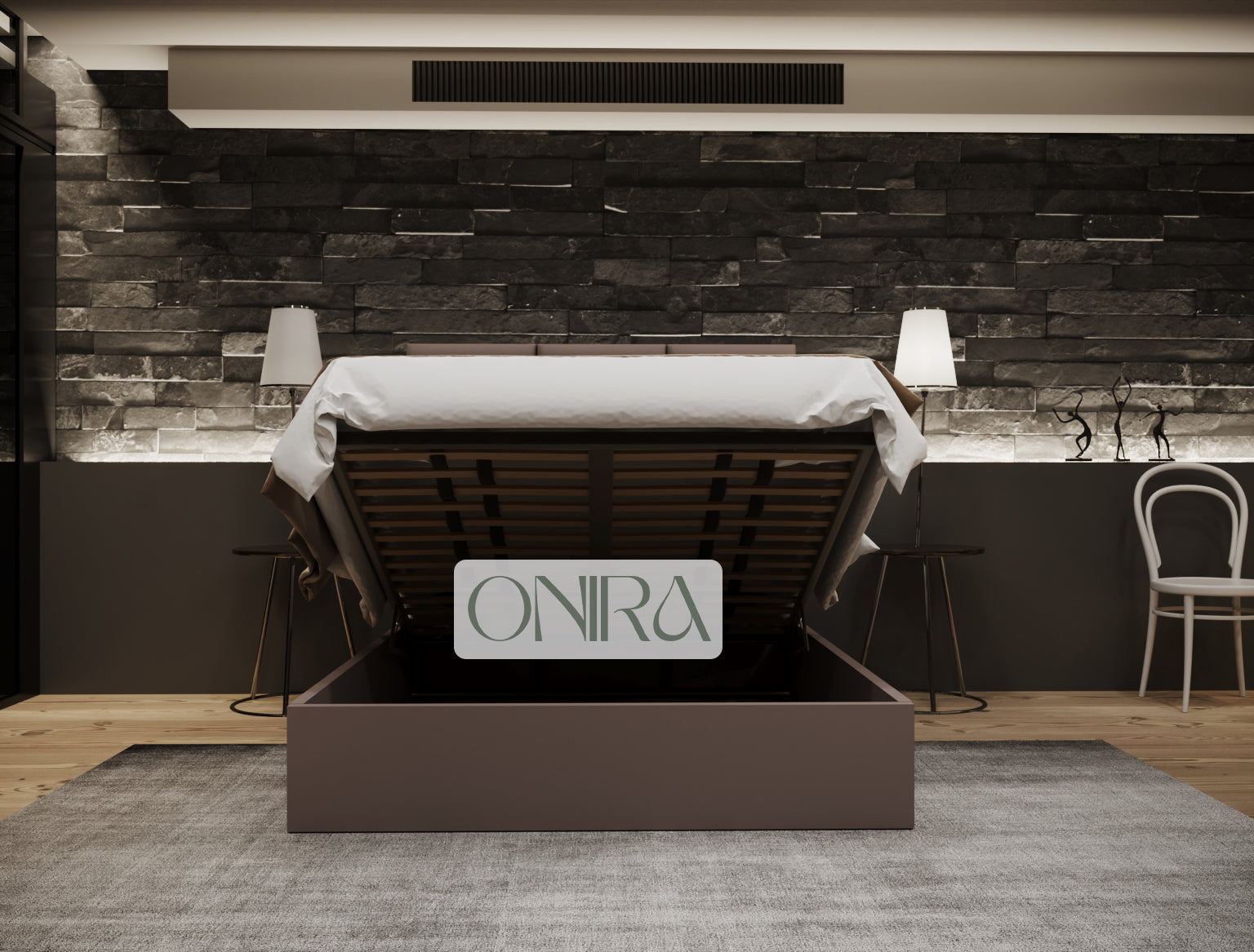 Avon Triple Panel Bed