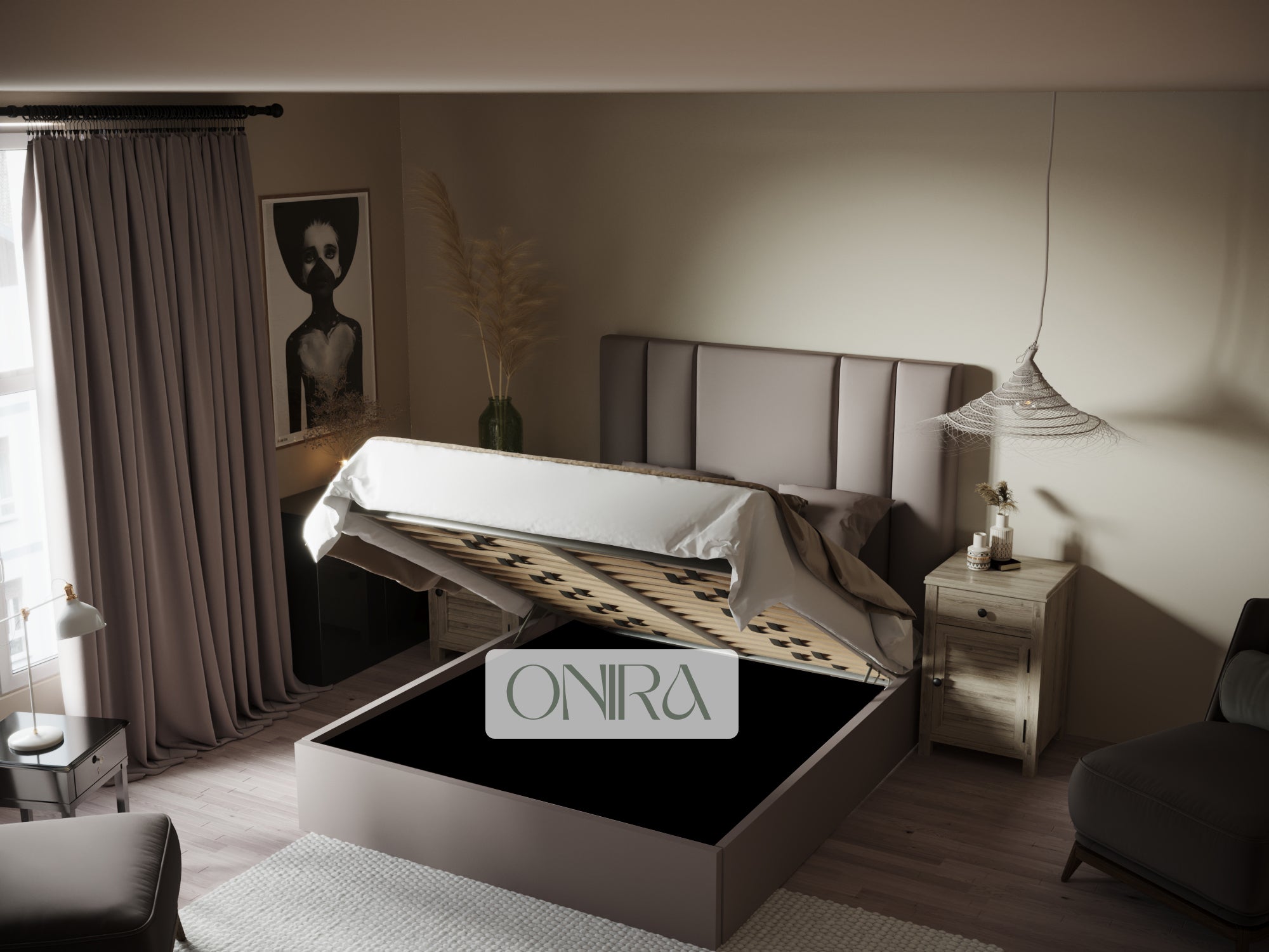 Paris Linear Bed Frame