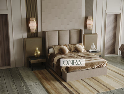 Thames Triple Wingback Bed