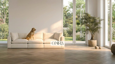 The Big Bonnie Fabric Upholstered Sofa