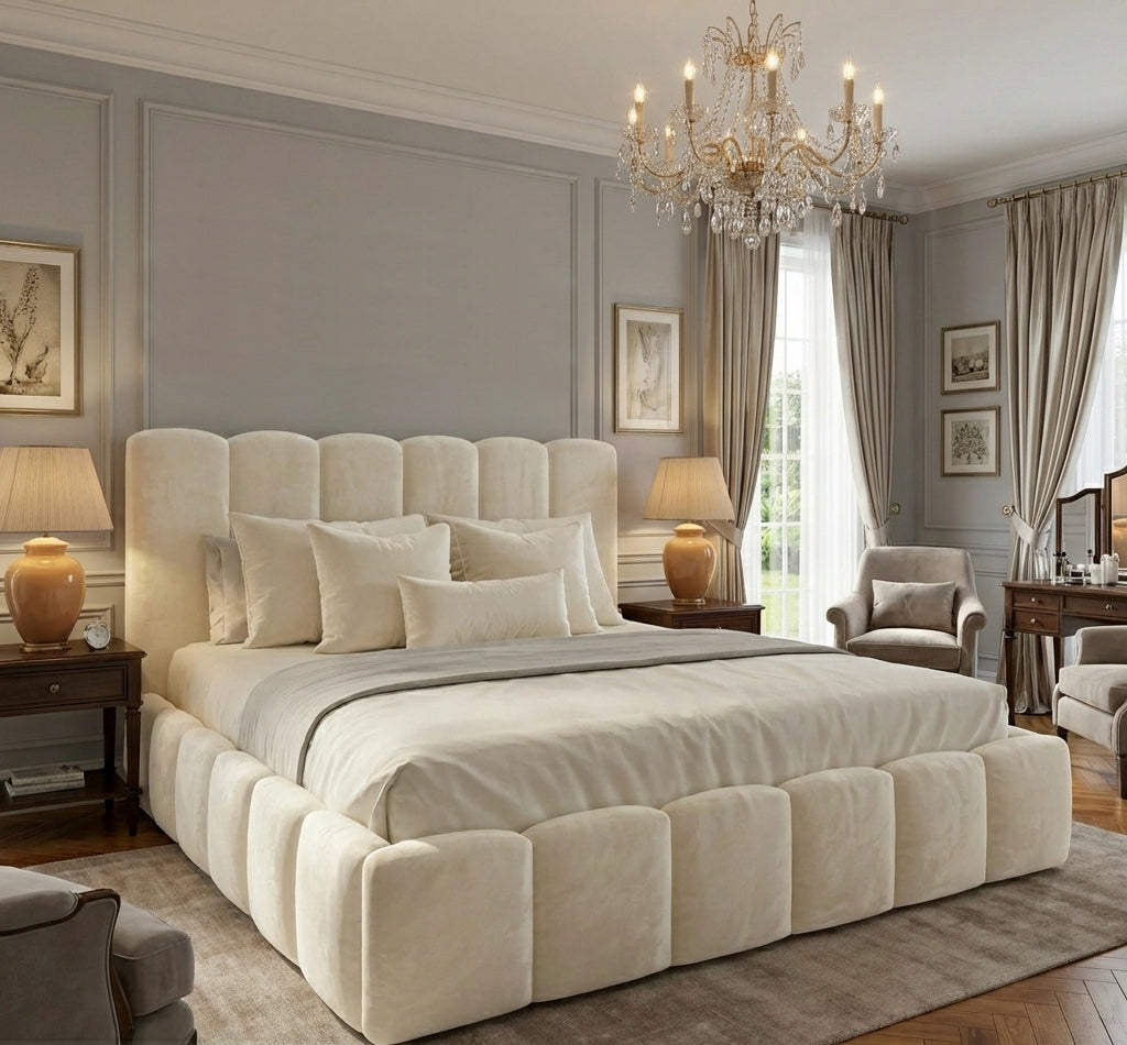 The Teddy Roland Bed Frame Optional Ottoman Storage