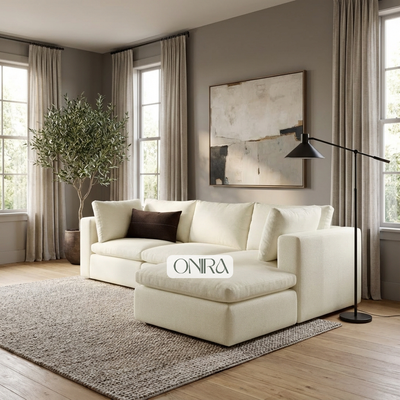 The Big Bonnie Fabric Upholstered Sofa