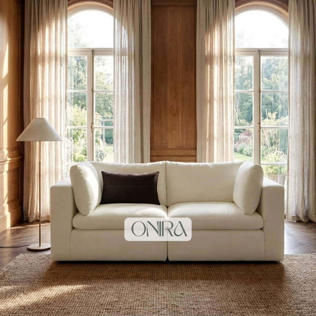 The Big Bonnie Fabric Upholstered Sofa