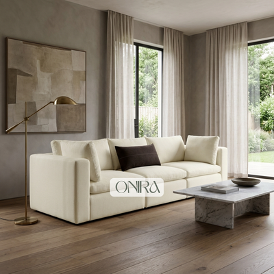 The Big Bonnie Fabric Upholstered Sofa