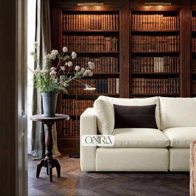 The Big Bonnie Fabric Upholstered Sofa