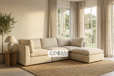 The Big Bonnie Fabric Upholstered Sofa