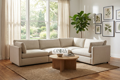 The Big Bonnie Fabric Upholstered Sofa