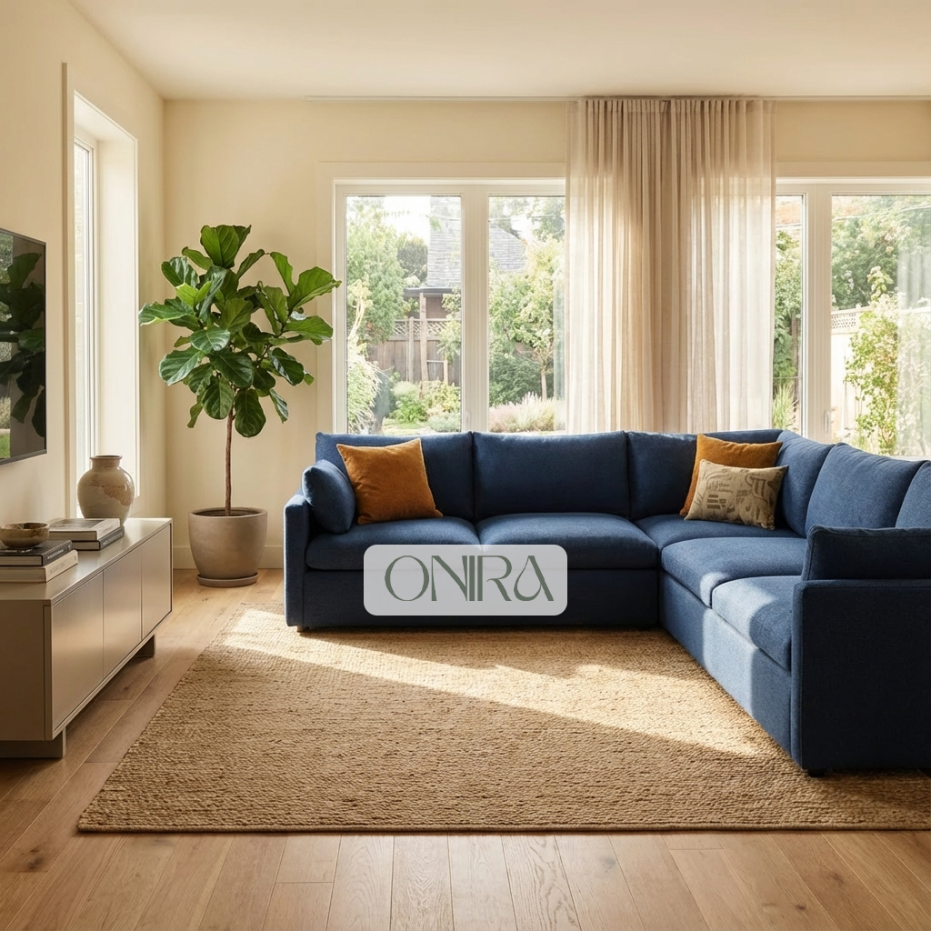 The Big Bonnie Fabric Upholstered Sofa
