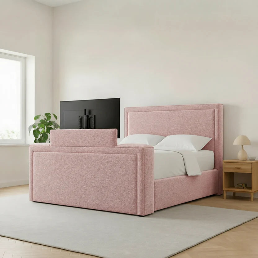 Plain Strip TV Bed