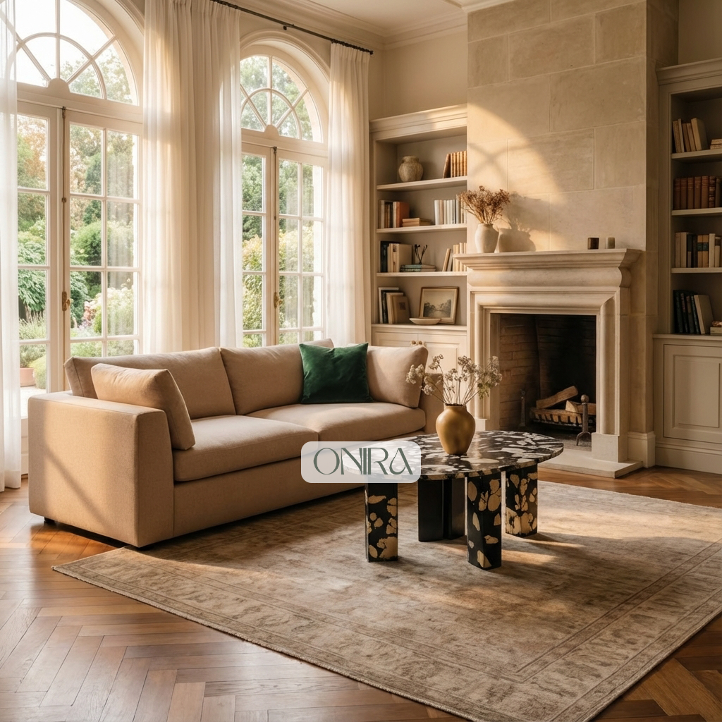 The Big Bonnie Fabric Upholstered Sofa