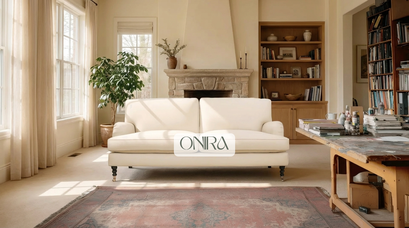 Albion Fabric Upholstered Sofa