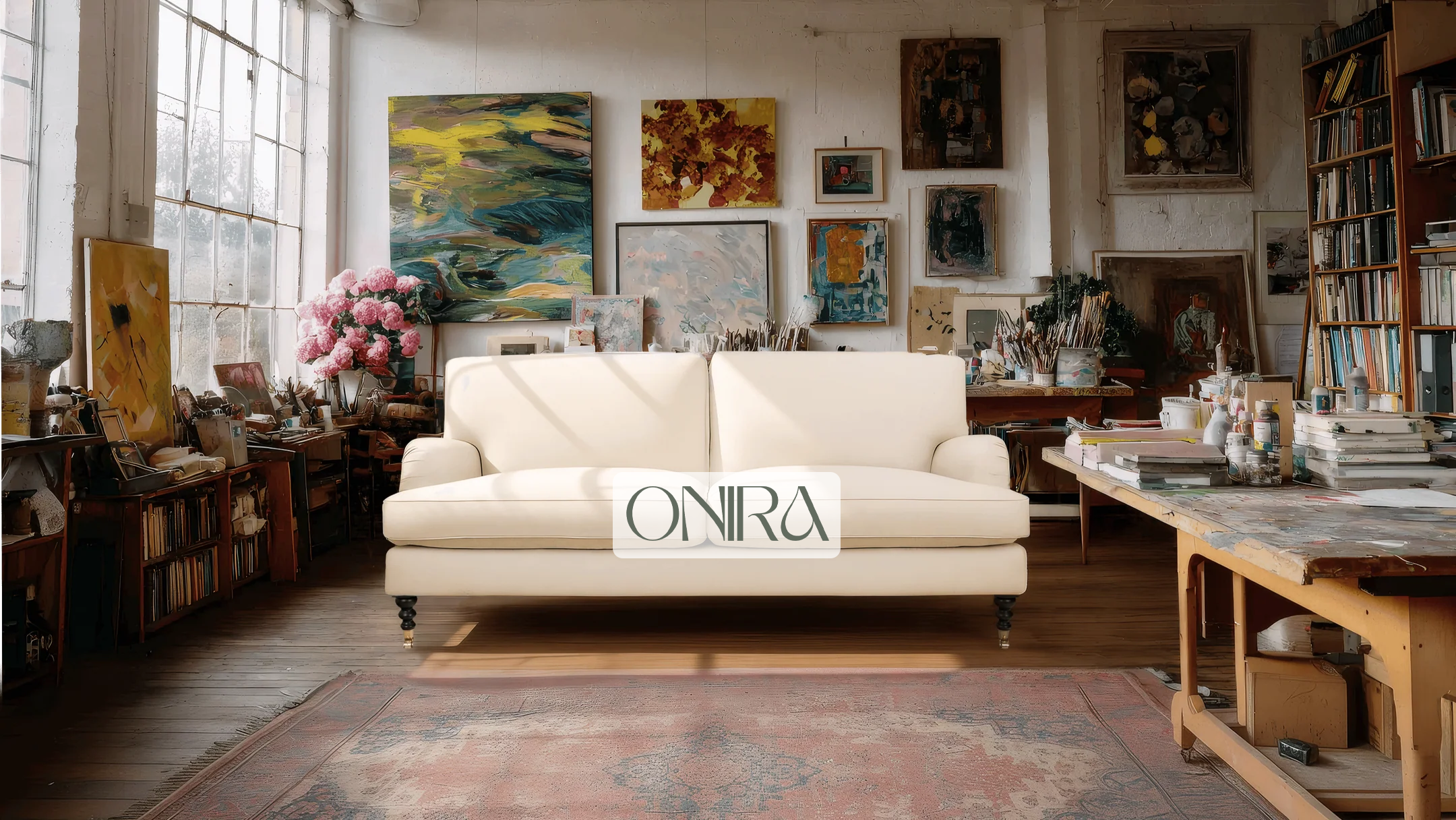 Albion Fabric Upholstered Sofa